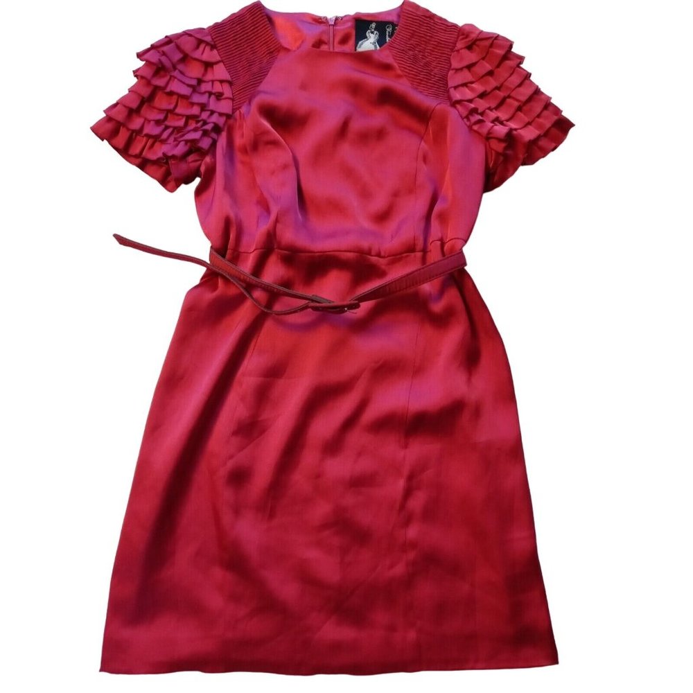 WOMEN'S TWELVE BY TWELVE LOS ANGELES FUSCHIA PINK COCKTAIL​ DRESS SIZE SMALL.